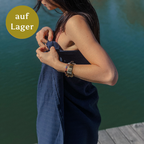 Organic Reisetuch navy / 3 Ausführungen