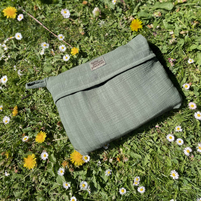 Organic Reisetuch mint / 3 Ausführungen