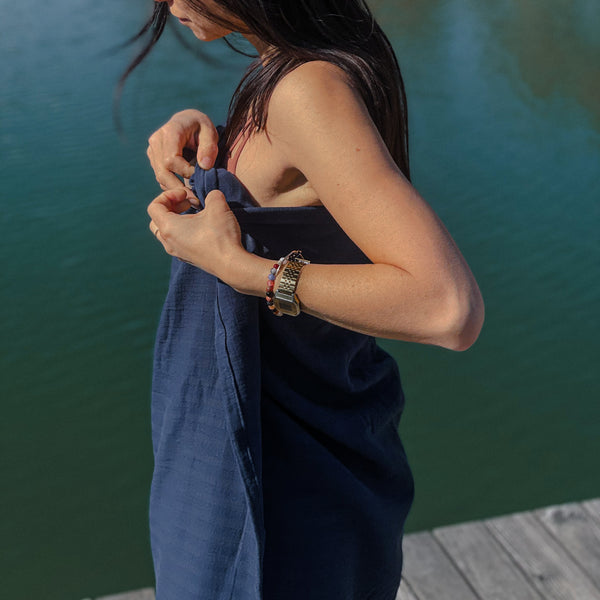 Reisetuch navy