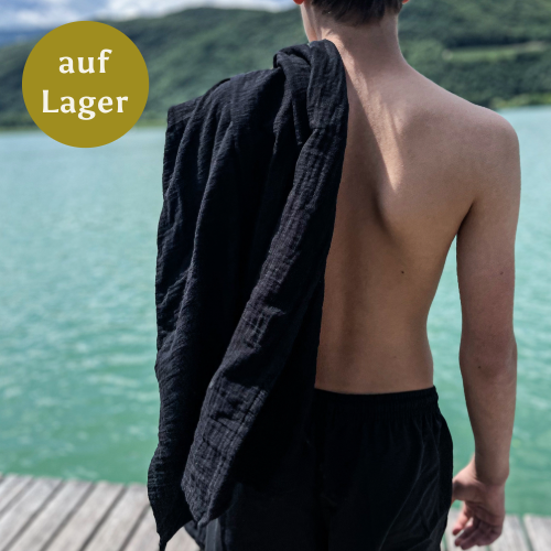 Organic Reisetuch schwarz / 3 Ausführungen