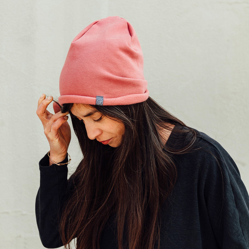 LENNY SLOUCH BEANIE I rosewood in
