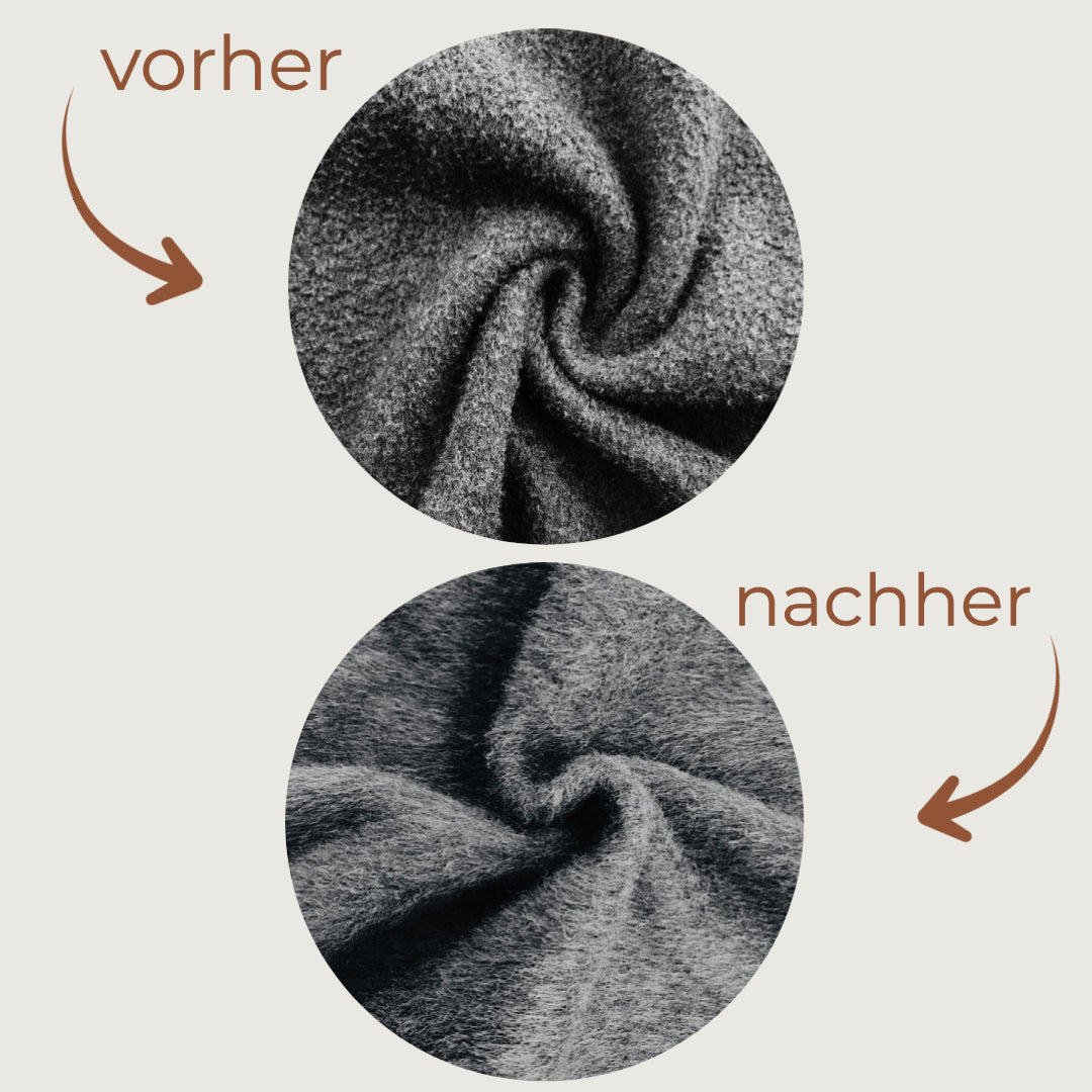 Pflegebürste für Kuschel Schals