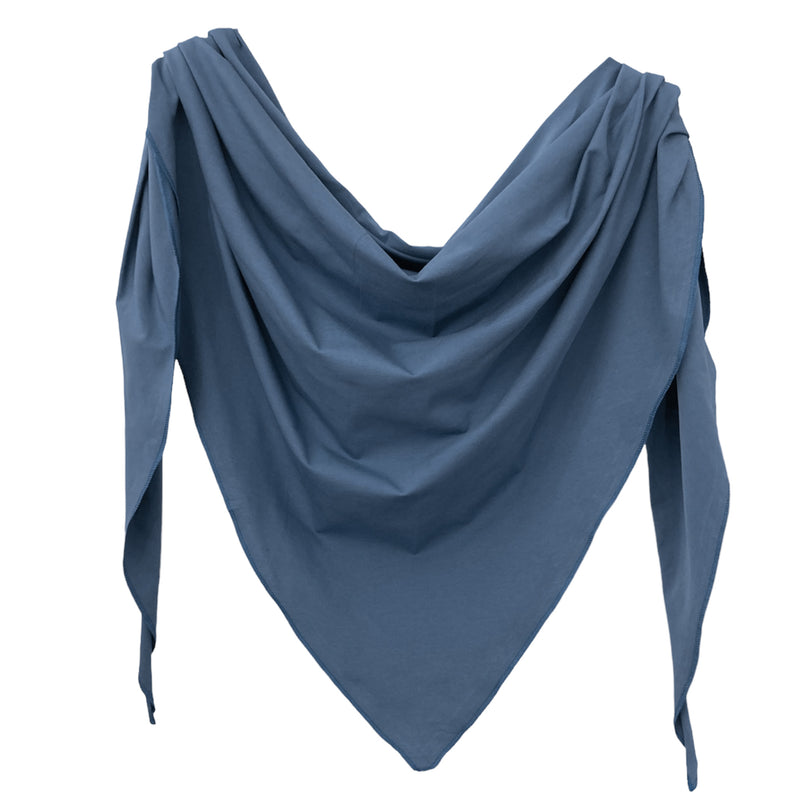 Dreiecktuch  smokey blue